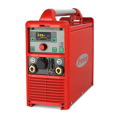 FRO­NIUS TransTig 2200 Comfort User manual