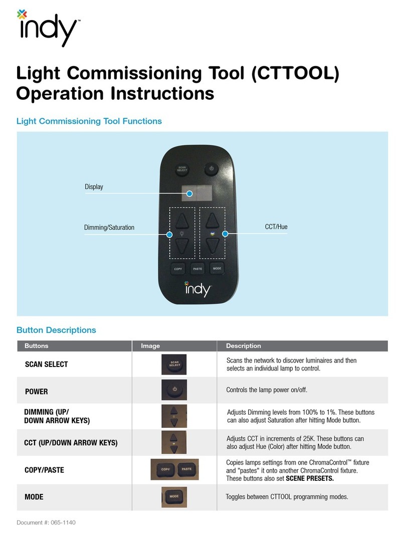 Indy CTTOOL Operation instructions