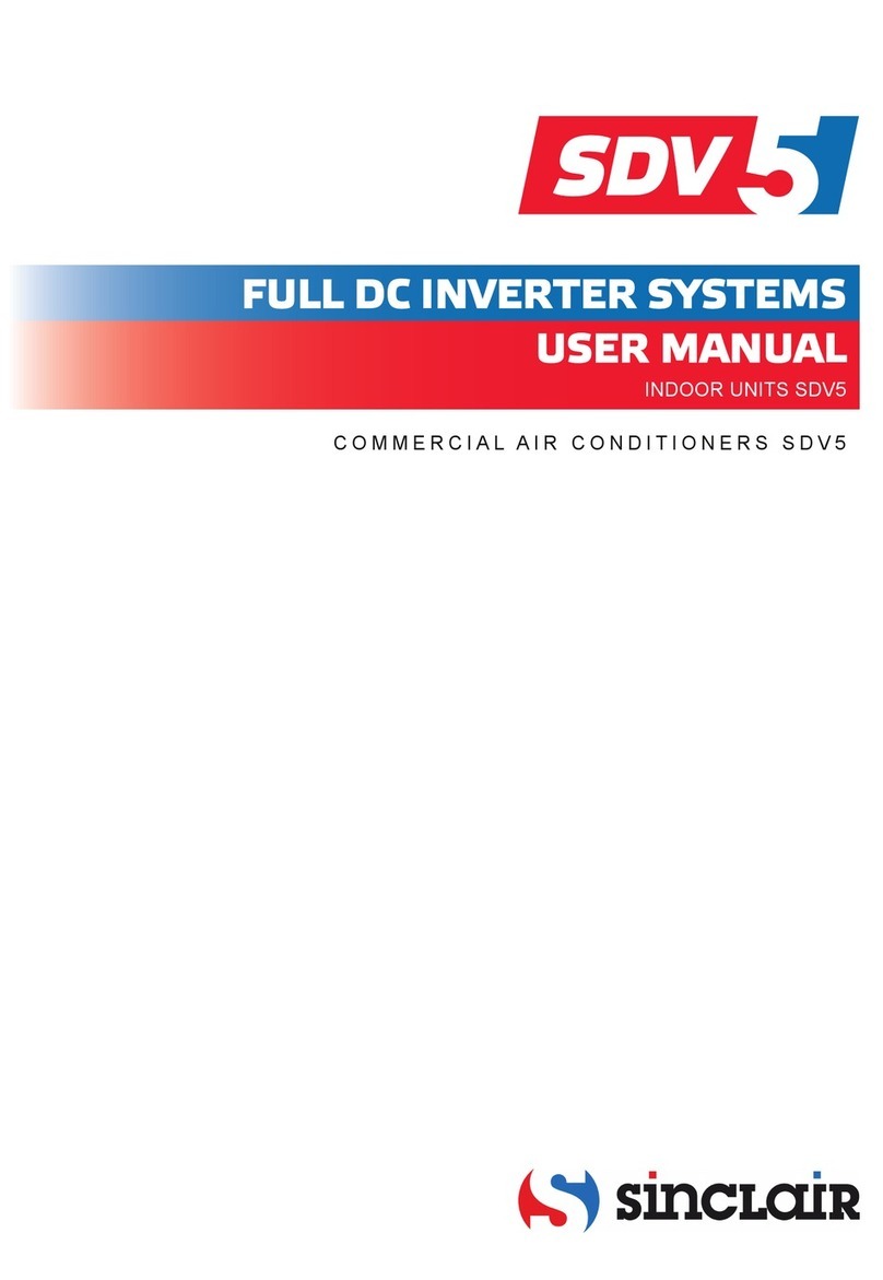 Sinclair SDV5 Series User manual