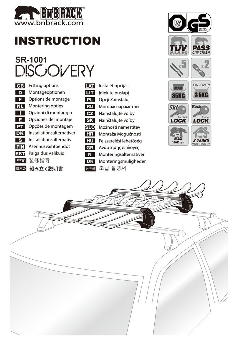 Bn'B Rack Discovery SR-1001 Instruction