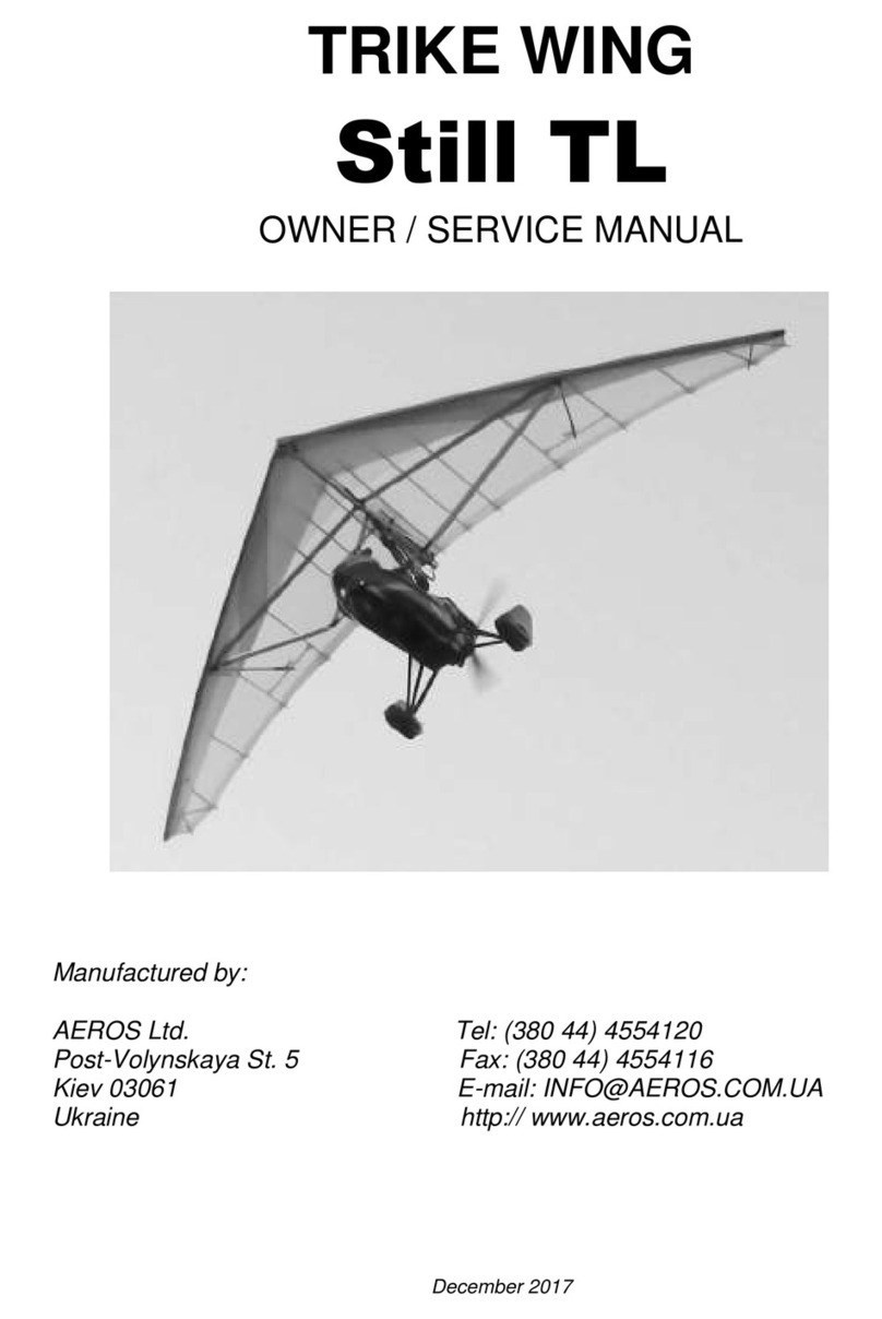 Aeros Still TL Owner's service manual