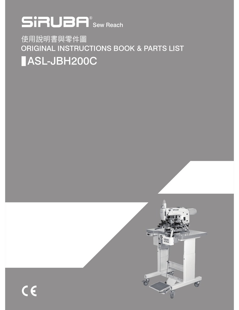Siruba ASL-JBH200C User manual