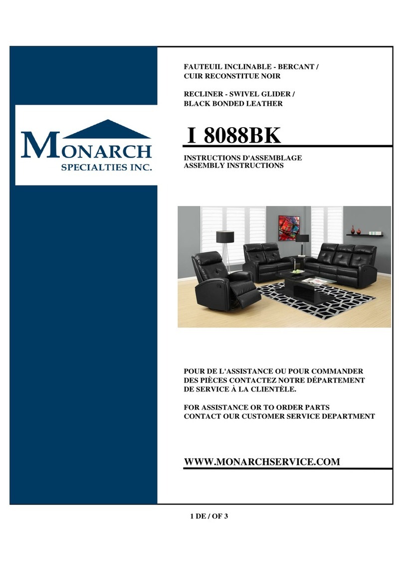 Monarch I 8088BK User manual