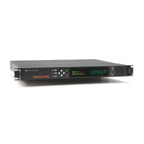 Spectracom NetClock 9400 Series Product information sheet
