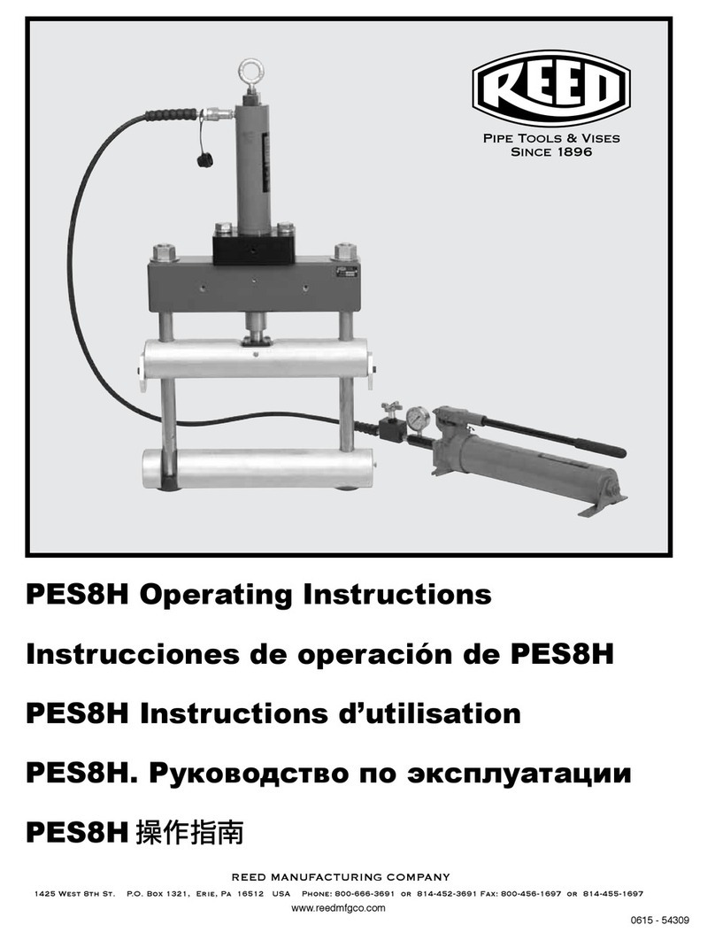REED PES8H User manual