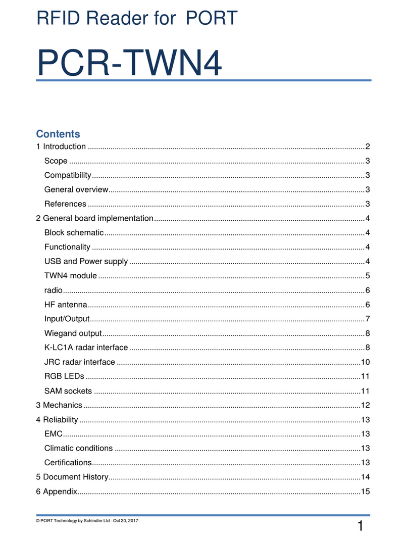 PORT Technology PCR-TWN4 User manual