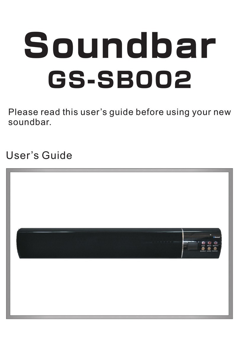 GOsingGO GS-SB002 user guide