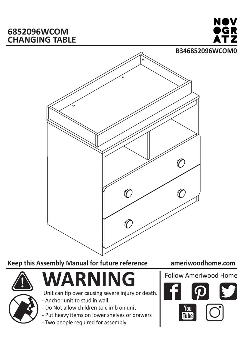 NOVAGRATZ 6852096WCOM Assembly manual