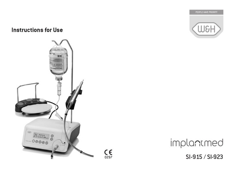 W&H Implantmed Instructions for use