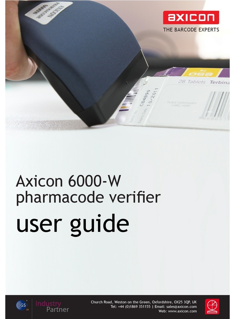 Axicon 6000-W User manual
