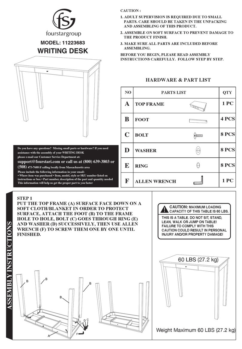 FourStar 11223683 Assembly instructions