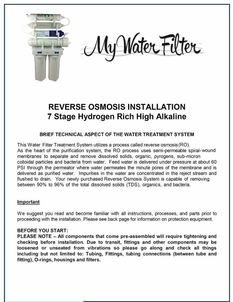 My Water Filter Xstream 7 Installation