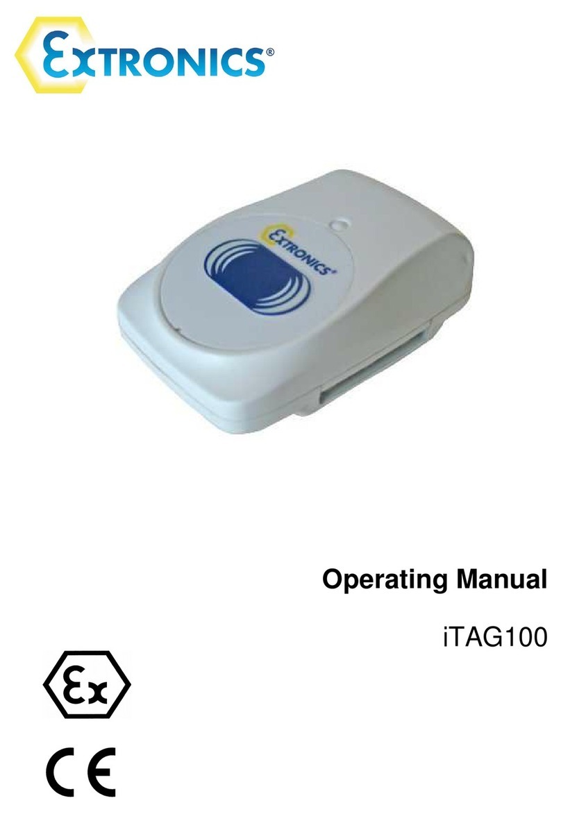 extronics iTAG 100 operating manual