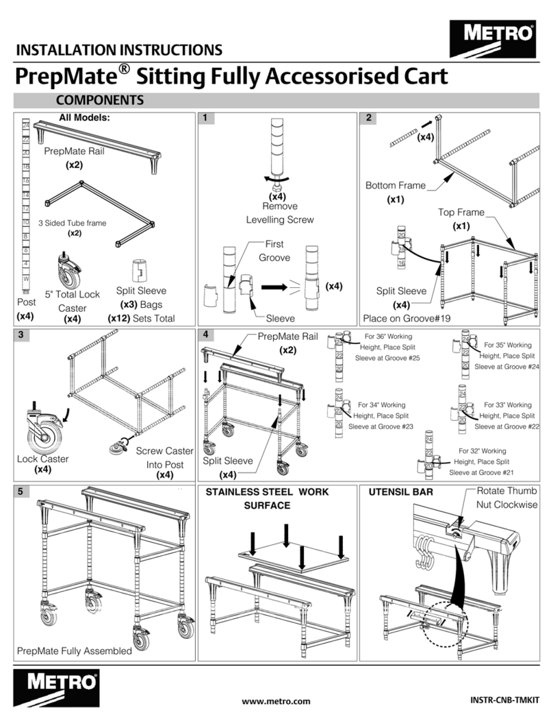 Metro DataVac PrepMate User manual