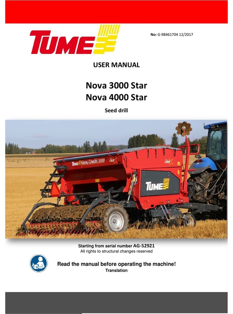 Tume Nova 3000 Star User manual