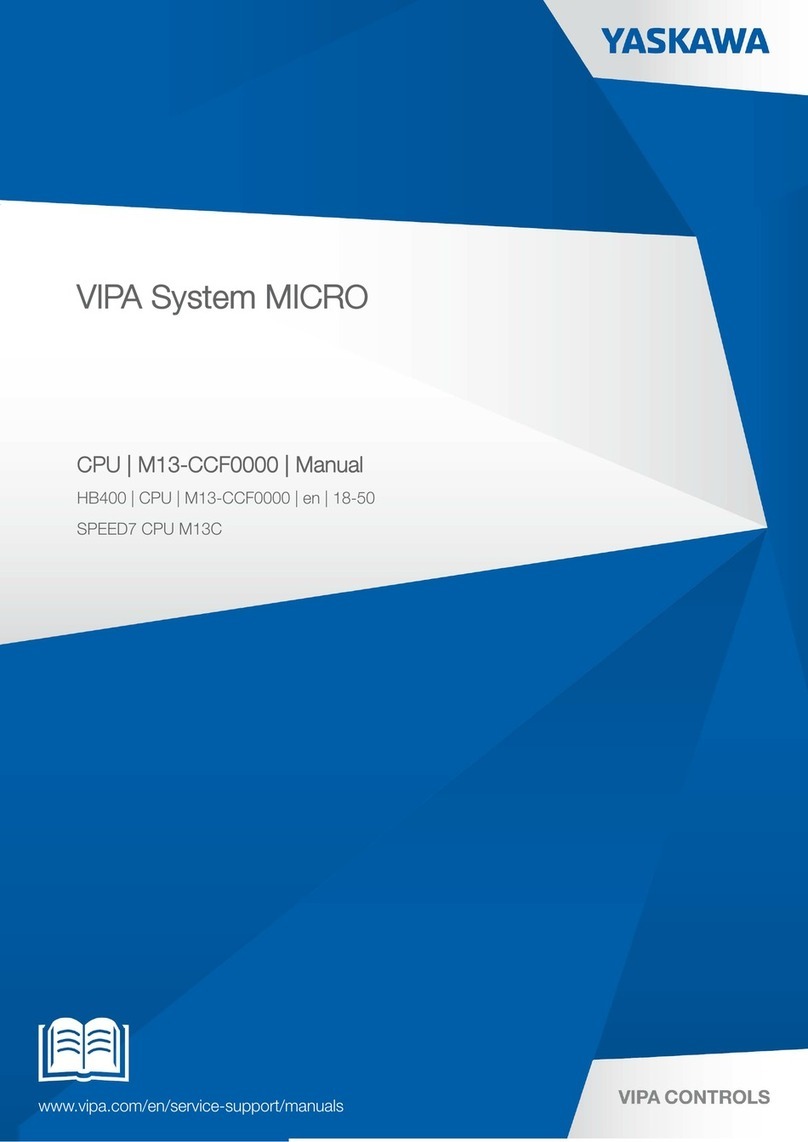 YASKAWA VIPA System MICRO User manual