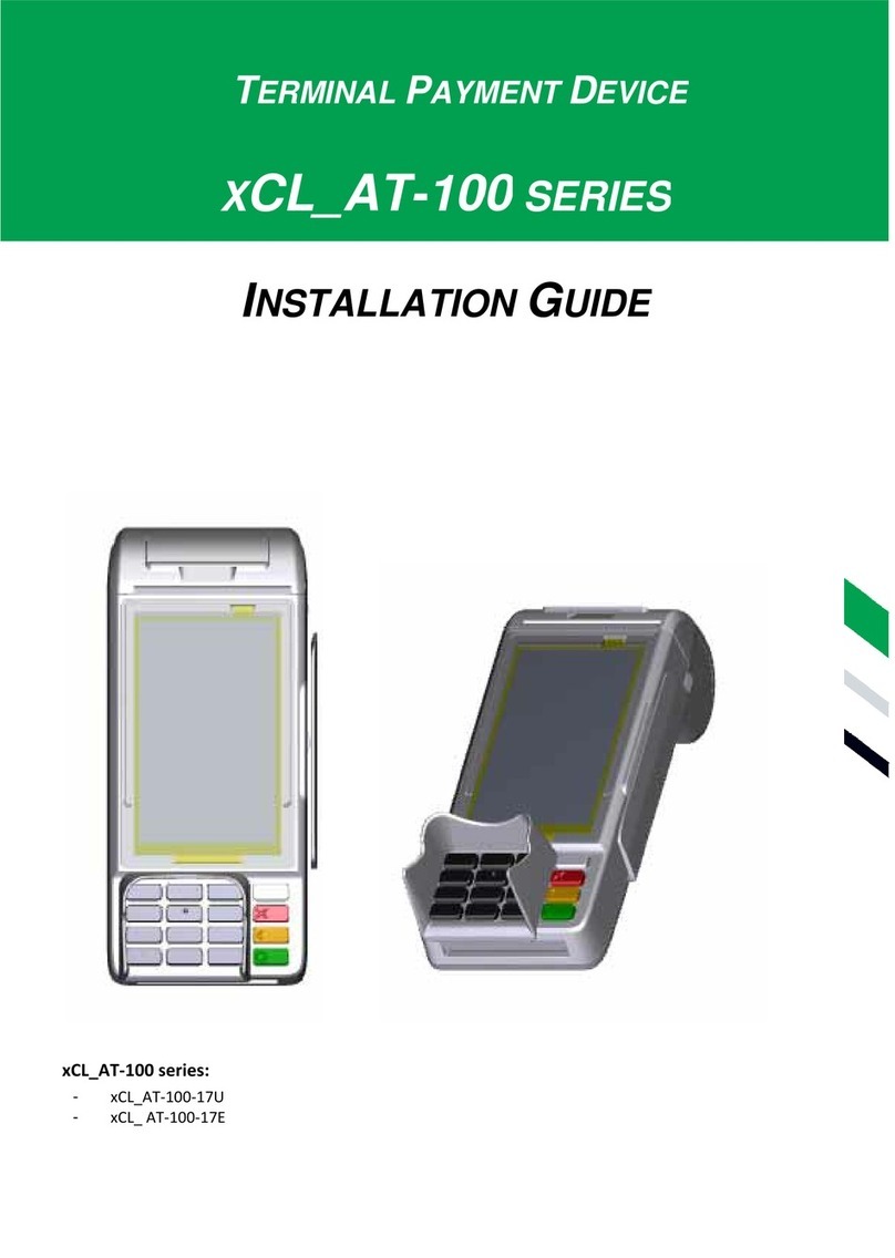 XAC XCL AT-100 SERIES User manual