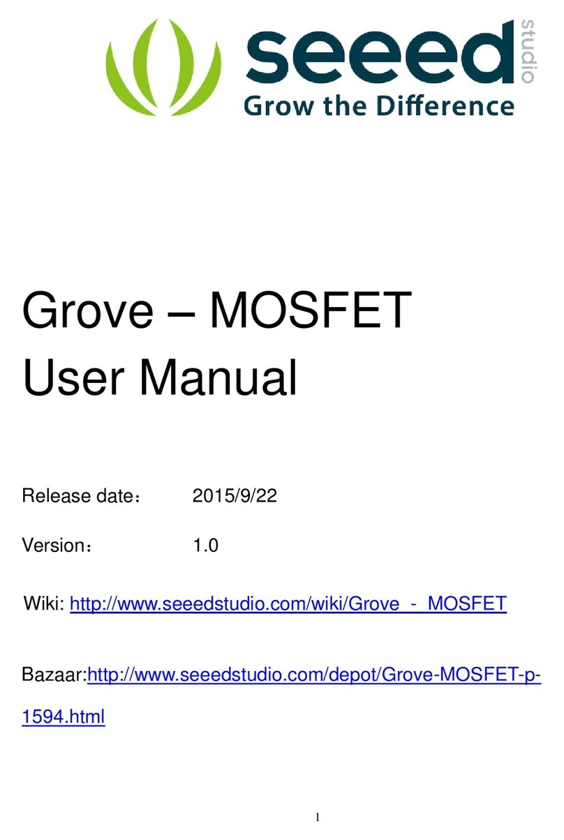 Seeed Grove MOSFET user manual