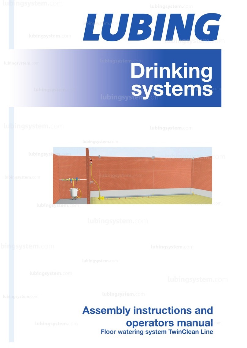 Lubing TwinClean Line User manual