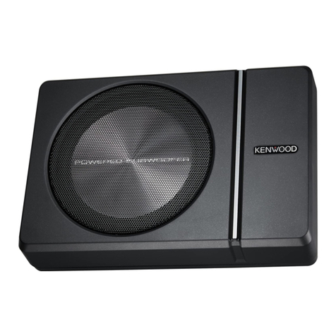 Kenwood KSC-PSW8 User manual