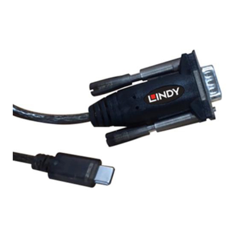 Lindy RS232 user manual