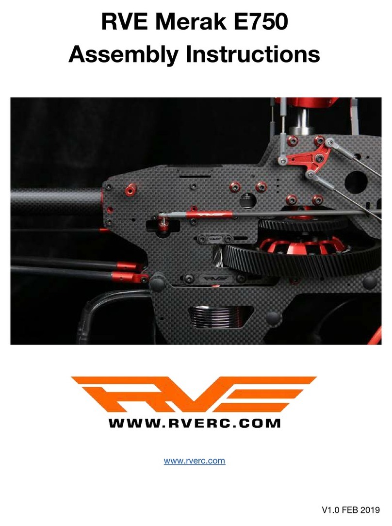 RVE Merak E750 Assembly instructions