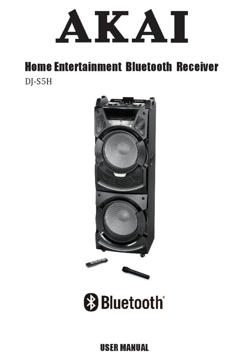 Akai DJ-S5H User manual