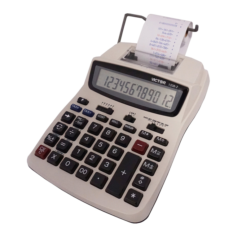 Victor 1208-2 Series User manual