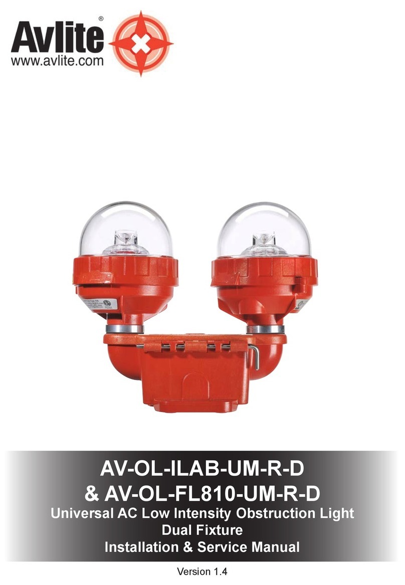 Avlite AV-OL-ILAB-UM-R-D Installation & service manual