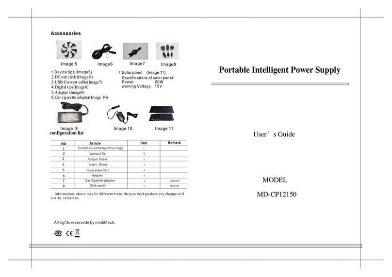 Medilitech MD-CP12150 user guide