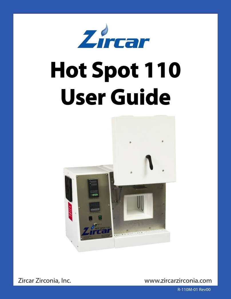 Zircar Hot Spot 110 user guide