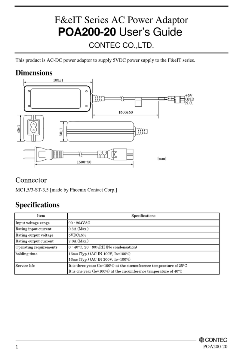 Contec F&eIT Series user guide