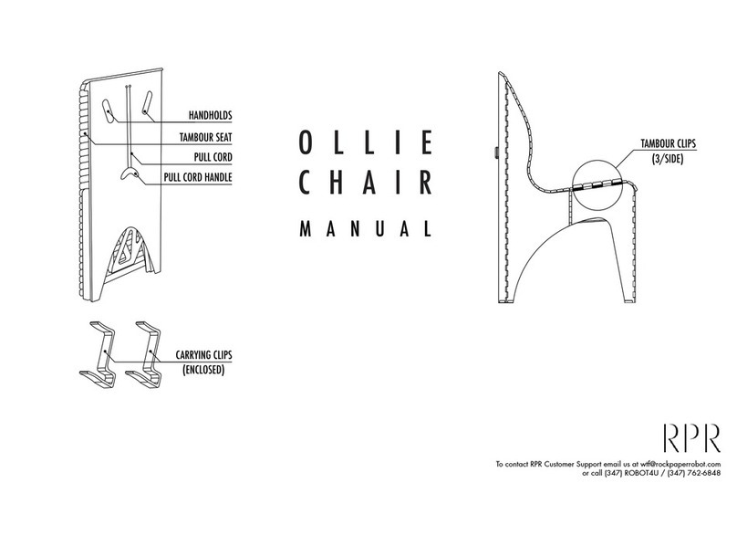 RPR OLLIE CHAIR manual