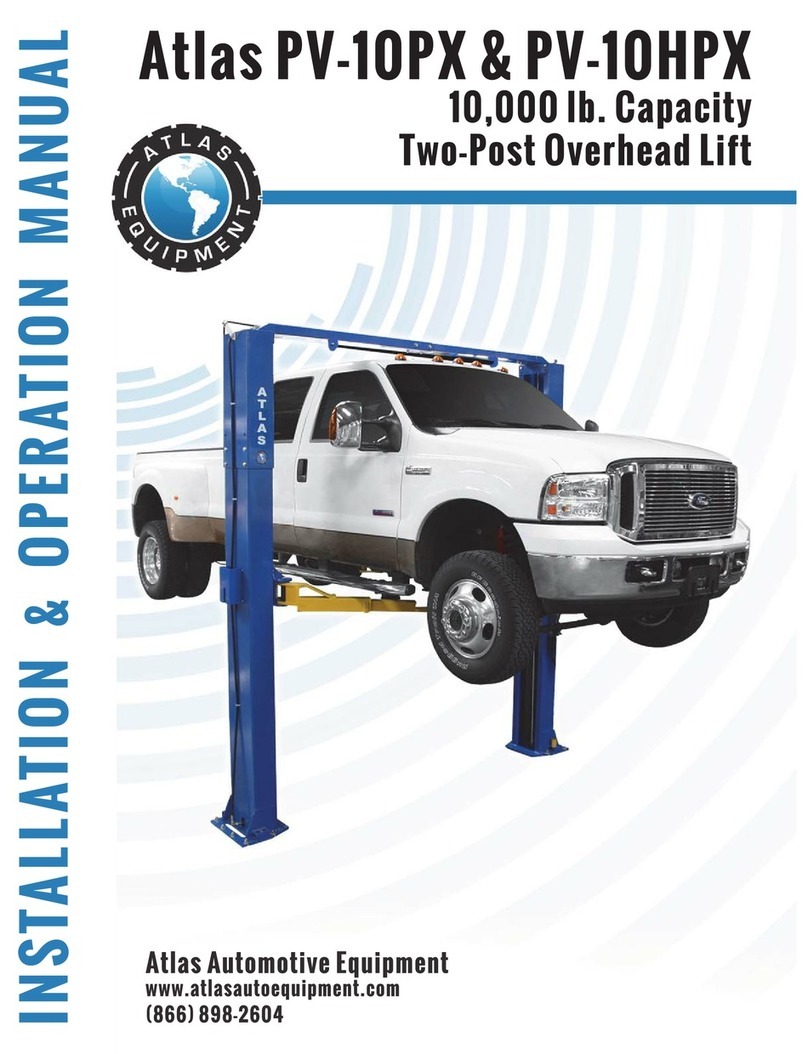 Atlas PV-10PX User manual