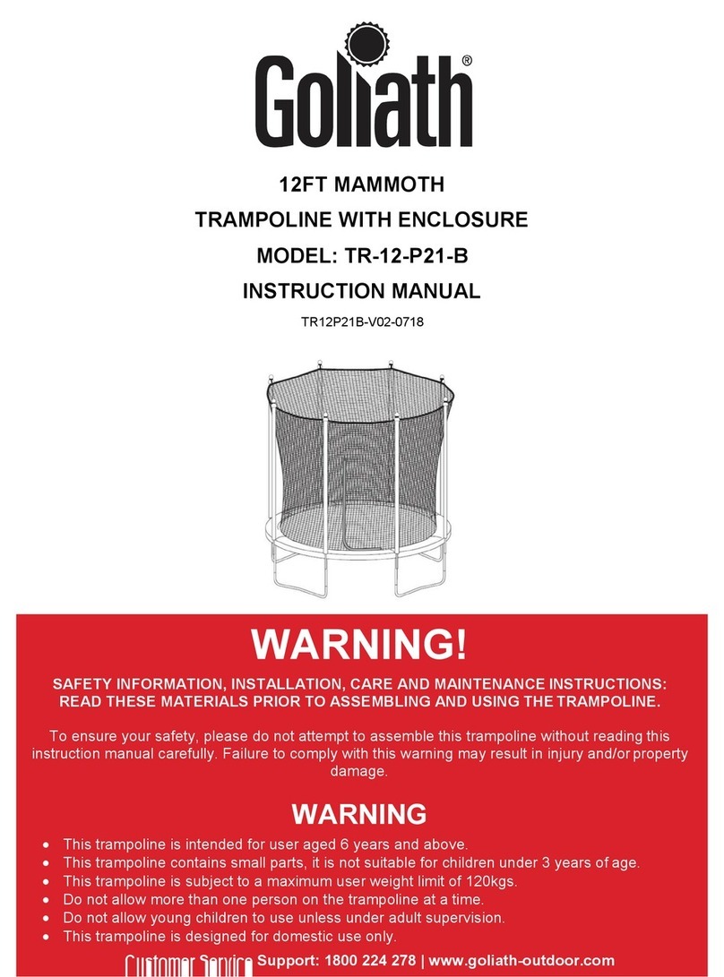 goliath TR-12-P21-B instruction manual