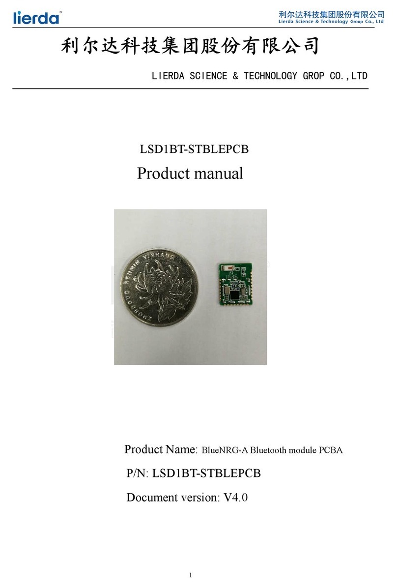 Lierda LSD1BT-STBLEPCB User manual