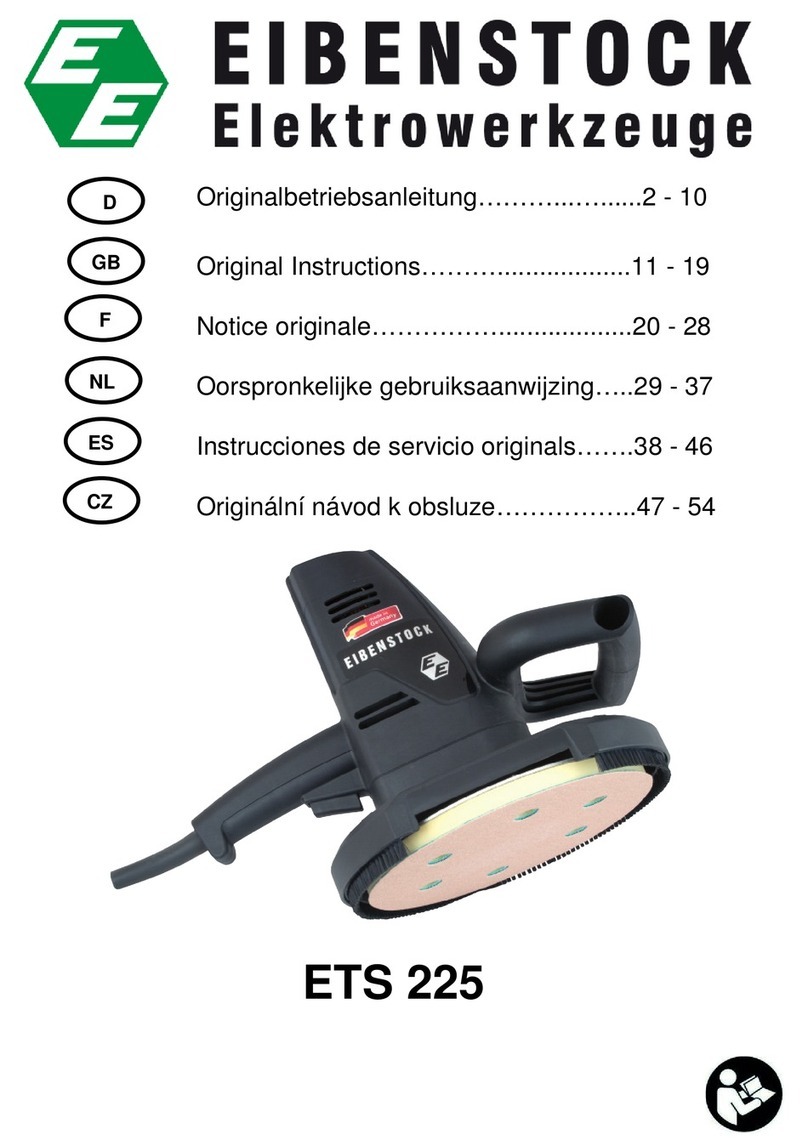 EIBENSTOCK ETS 225 Original instructions