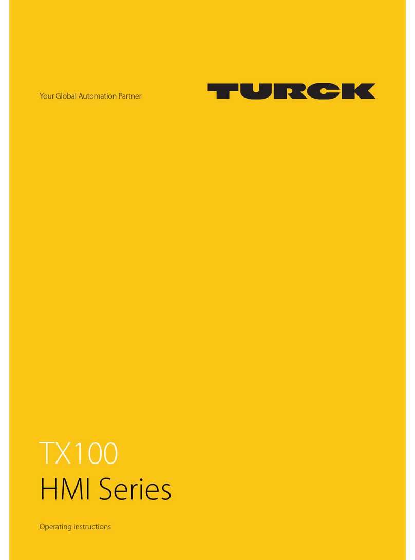 turck HMI Series User manual