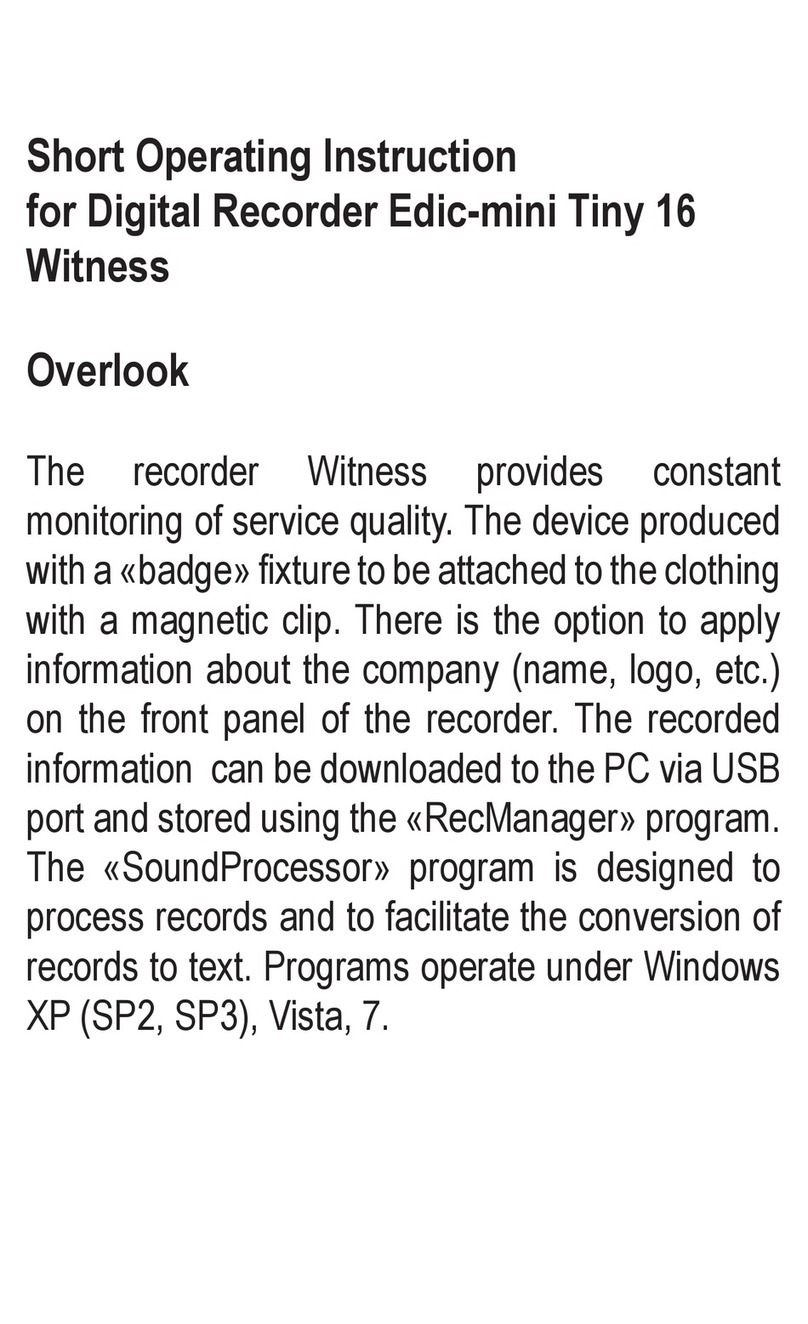TS-market Edic-mini Tiny 16 User manual