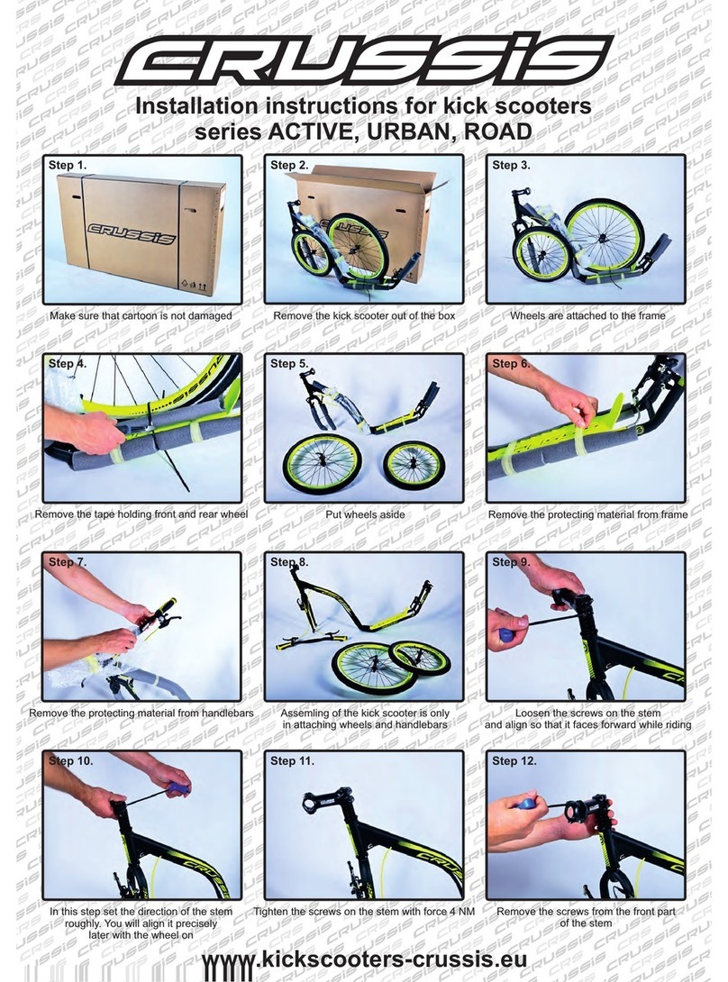 CRUSSIS ACTIVE Series Installation instruction