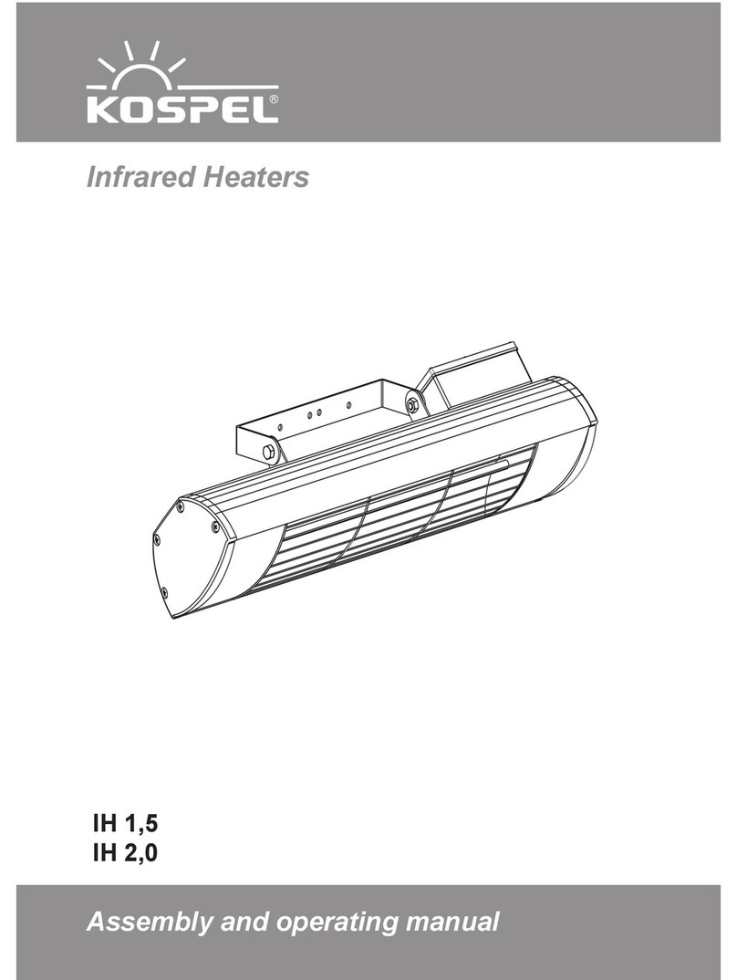 Kospel IH 1,5 Assembly and operating manual