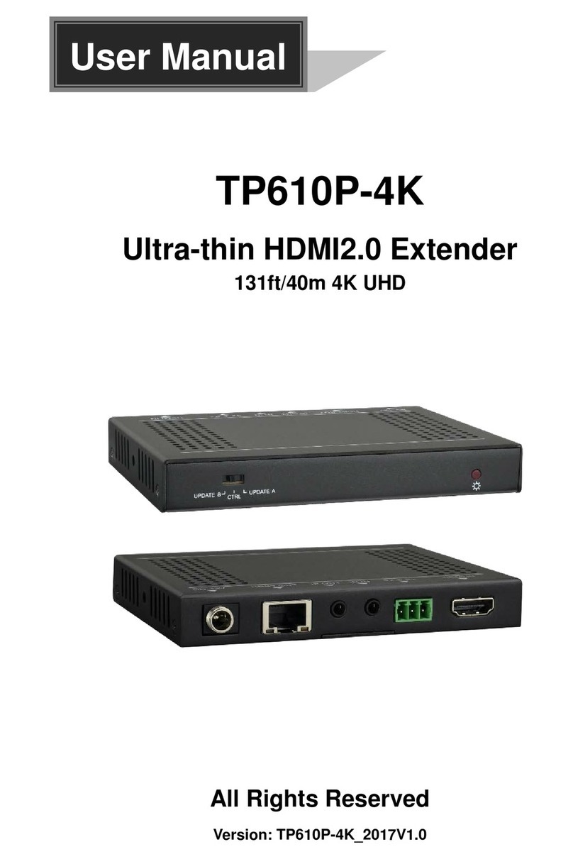 Altimium TP610P-4K User manual