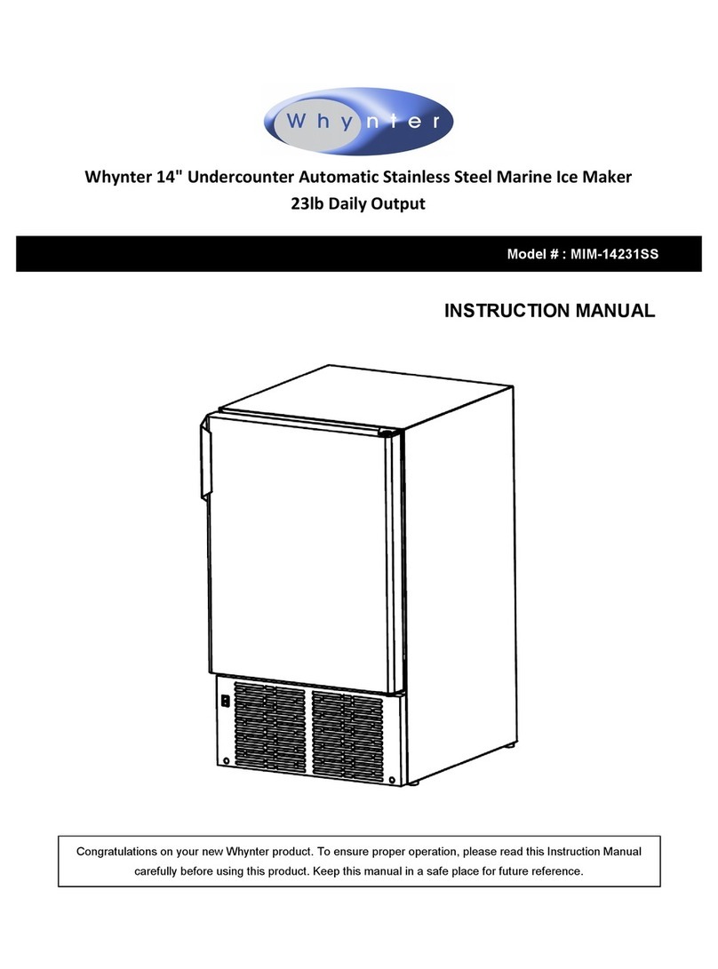 Whynter MIM-14231SS User manual