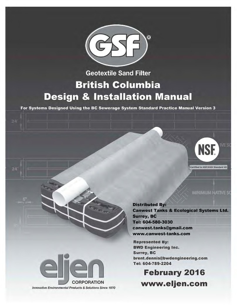 Eljen GSF installation instructions Eljen GSF installation instructions