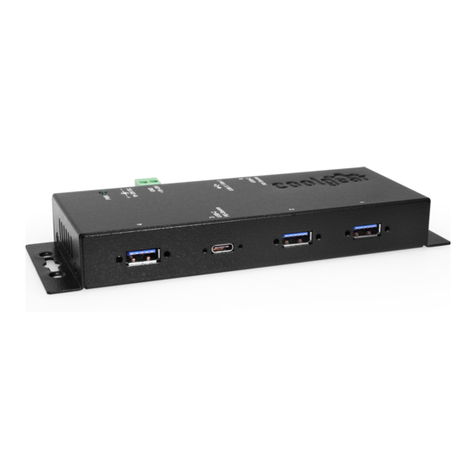 CoolGear CG-UC31PD4H User manual