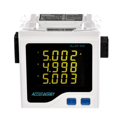 AccuEnergy AcuDC 240 Series user manual AccuEnergy AcuDC 240 Series user manual