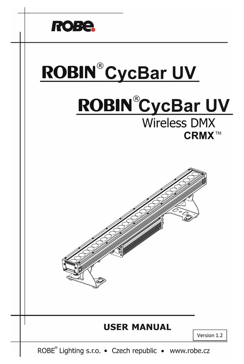 Robe Robin CycBar UV user manual