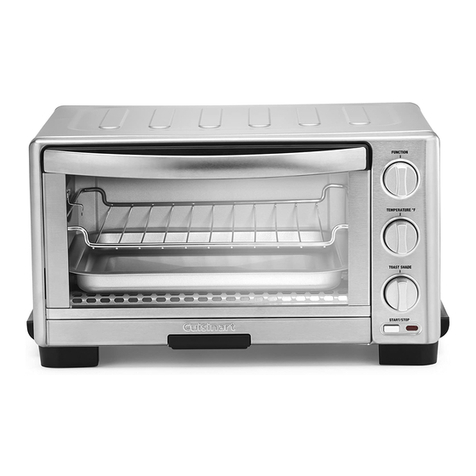 Cuisinart TOB-1010 INSTRUCTION AND RECIPE BOOKLET