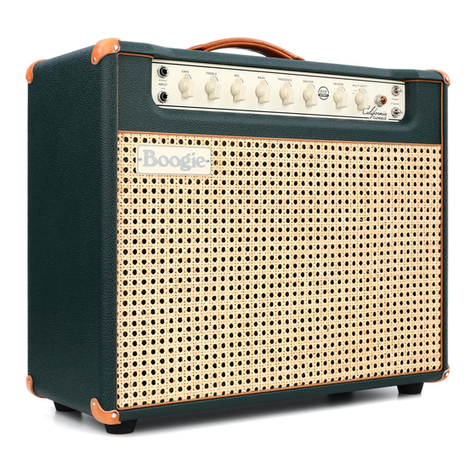 Mesa/Boogie Three Channel Dual & Triple Rectifier Solo... owner's manual