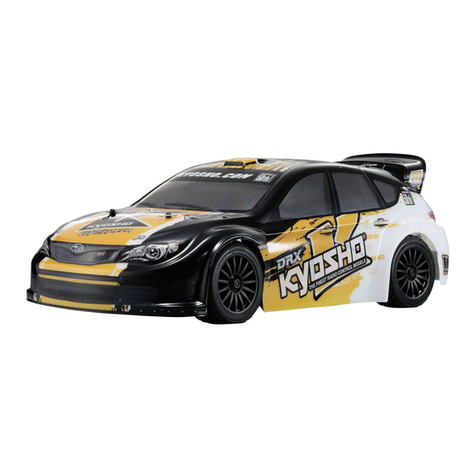 Kyosho DRX User manual Kyosho DRX User manual
